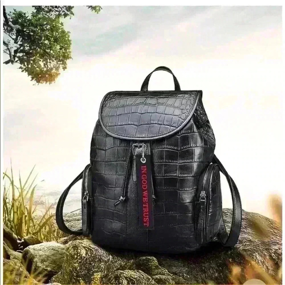 IN GOD WE TRUST Military Keychain Red / Black - Picture 4 of 4